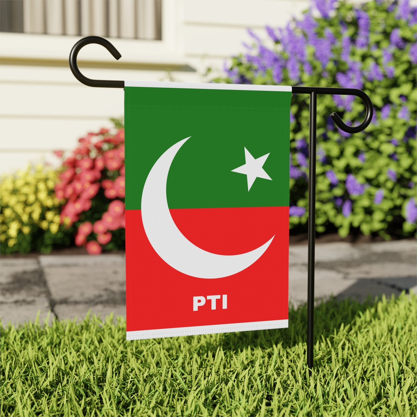 PTI Flag Pakistan Tehreek -e- Insaaf Garden & House Banner Flag