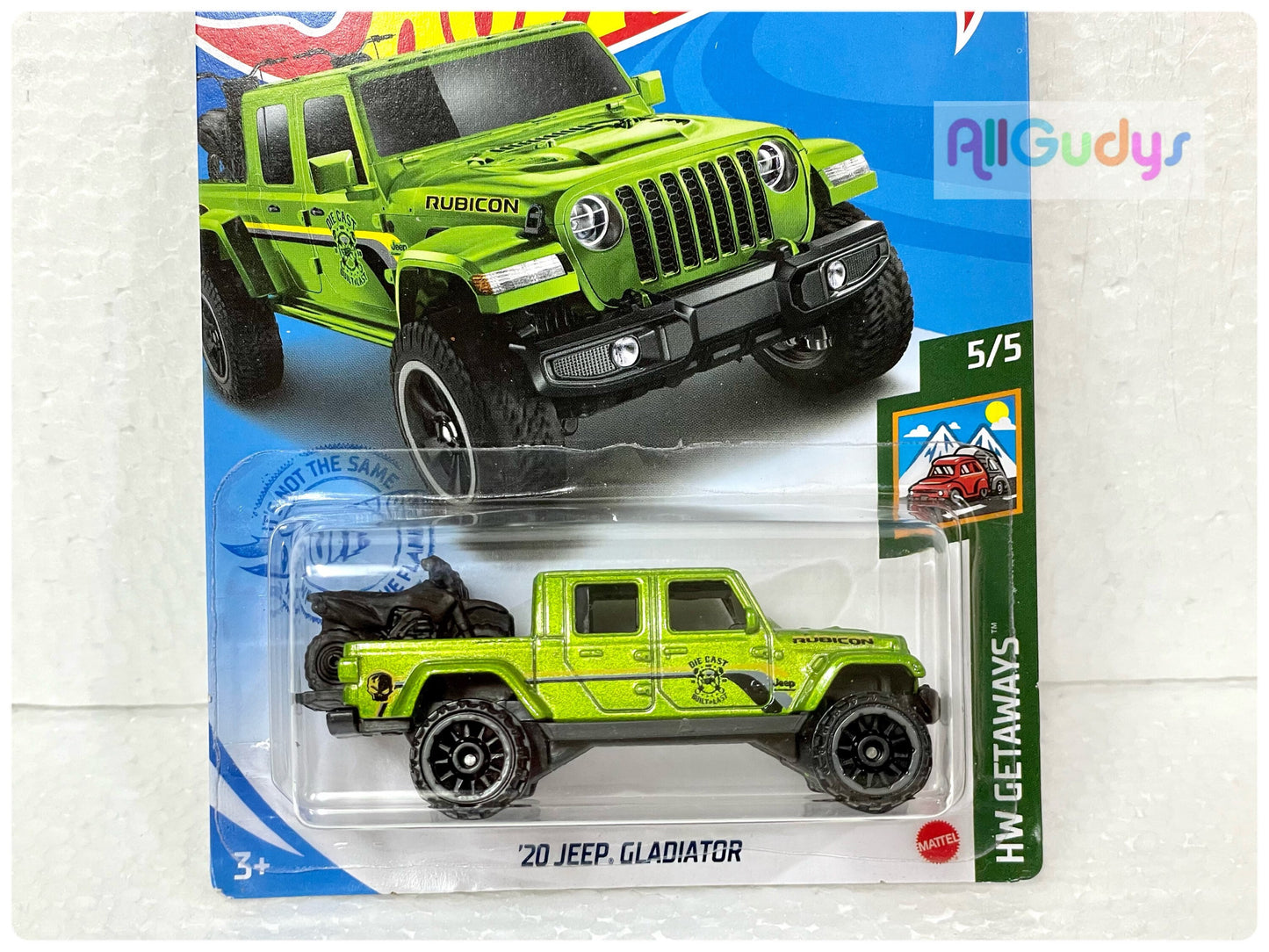 Hot Wheels Jeep Gladiator Green