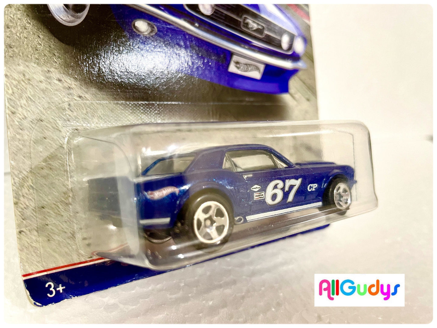 Hot Wheels 67 Ford Mustang Coupe Blue 1967 Ford Performance