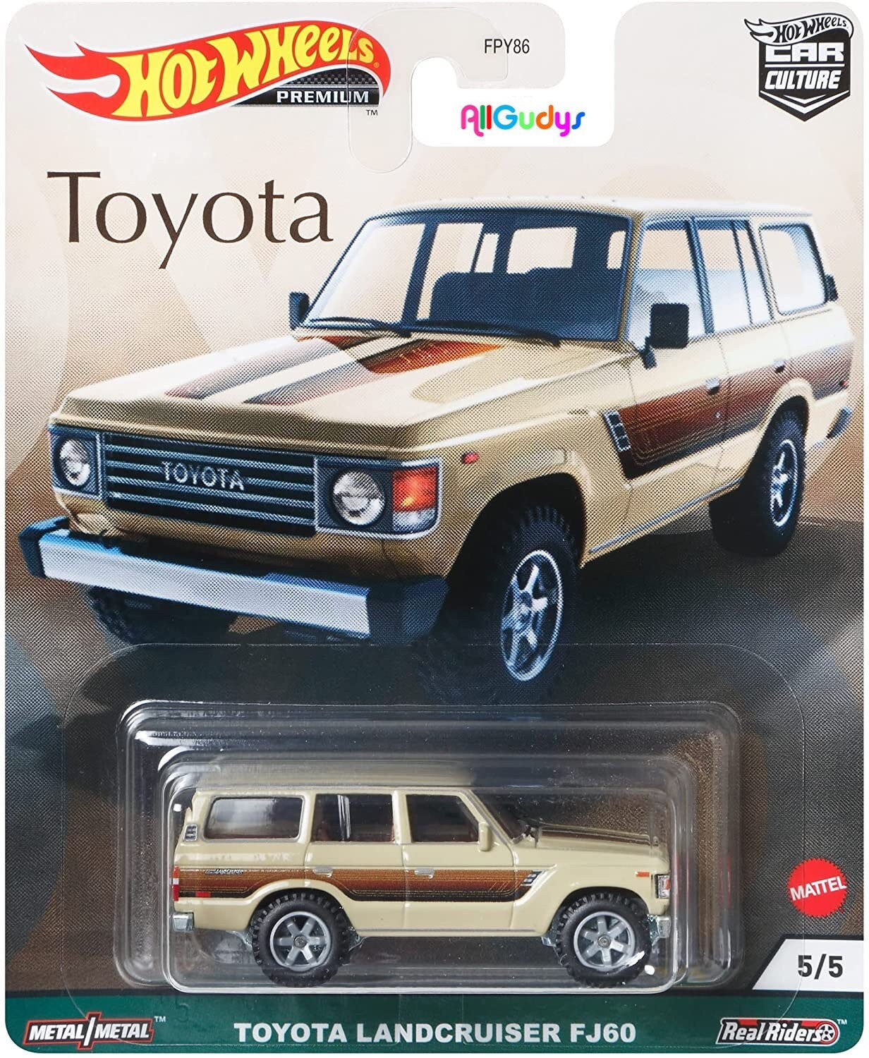 Hot Wheels Premium Toyota Land Cruiser FJ60