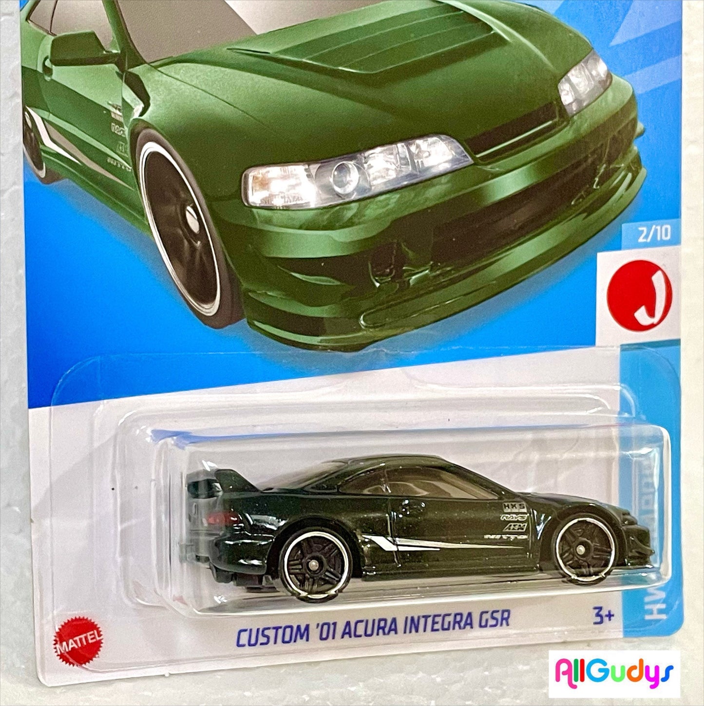 Hot Wheels Custom ‘01 Acura Integra GSR HW J-Imports 2/10