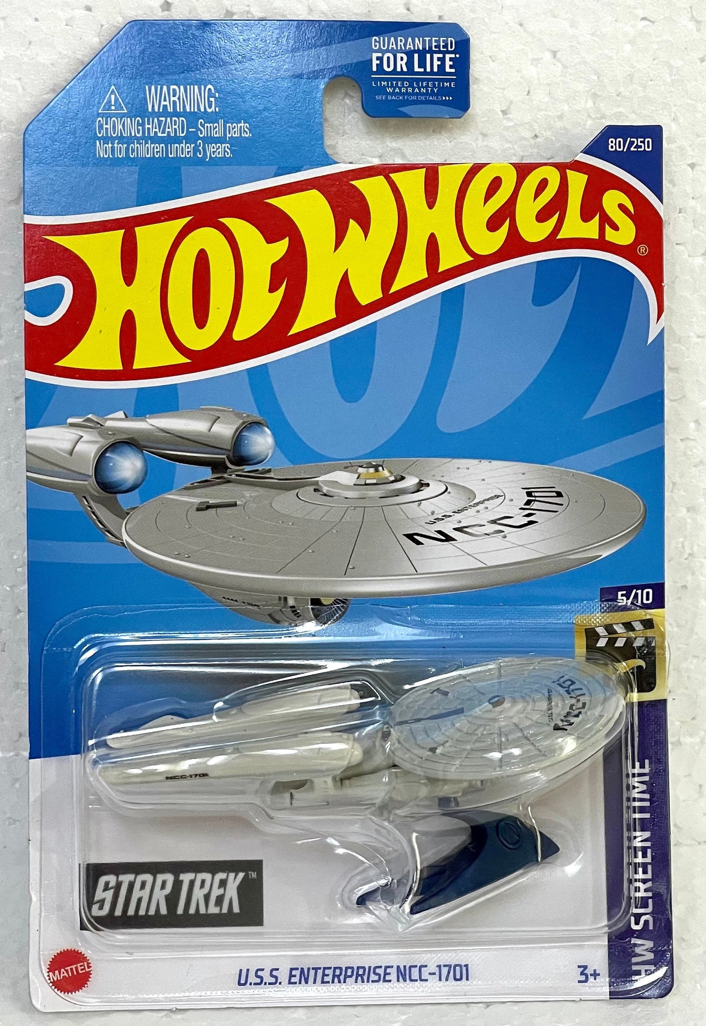 Hot Wheels StarTrek USS Enterprise NCC-1701 HW Screen Time 5/10