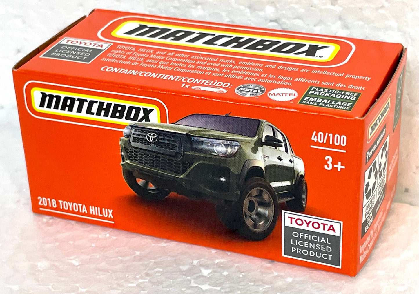 Matchbox Toyota Hilux Pickup Truck like Hot Wheels