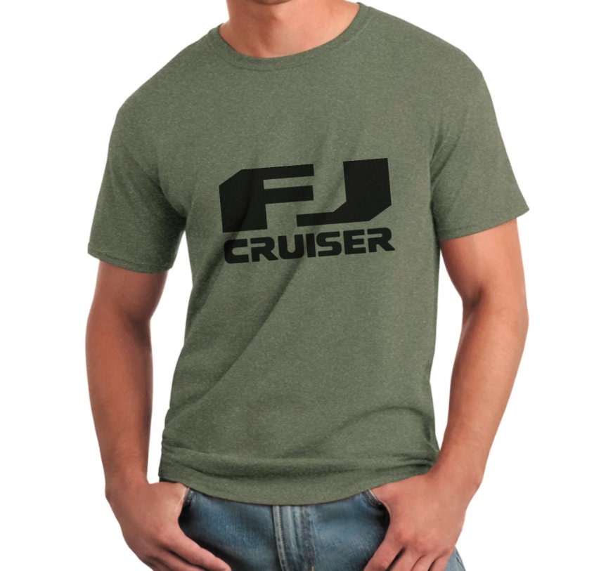 TRD Pro T-Shirt Customized on soft Heather Military Green by Gildan for Toyota 4Runner Tacoma Tundra Sequoia Trd Offroad