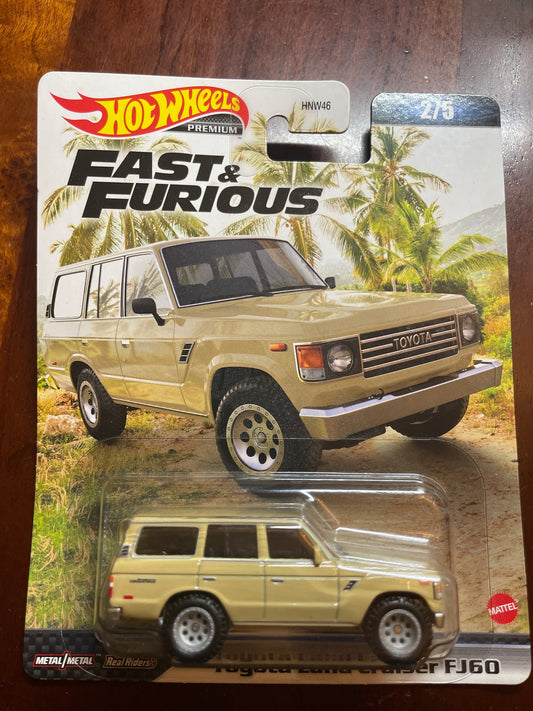Hot Wheels Premium Toyota Land Cruiser FJ60 Fast & Furious