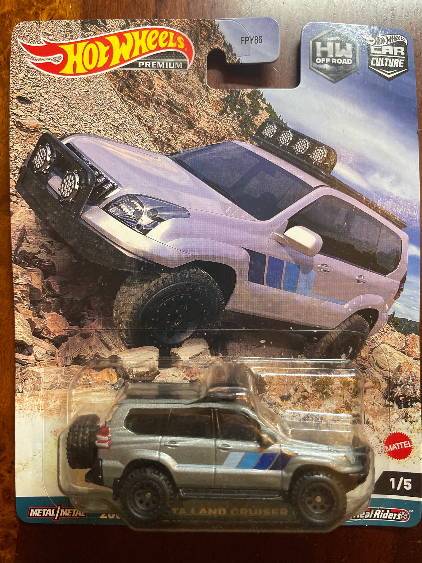Hot Wheels Premium Toyota Land Cruiser Prado 2005