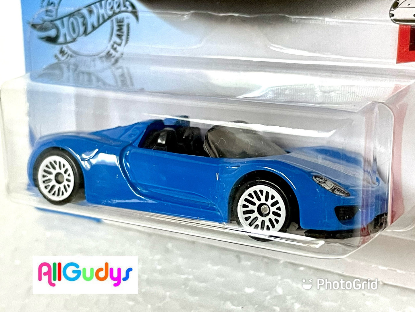 Hot Wheels Porsche 918 Spyder Blue