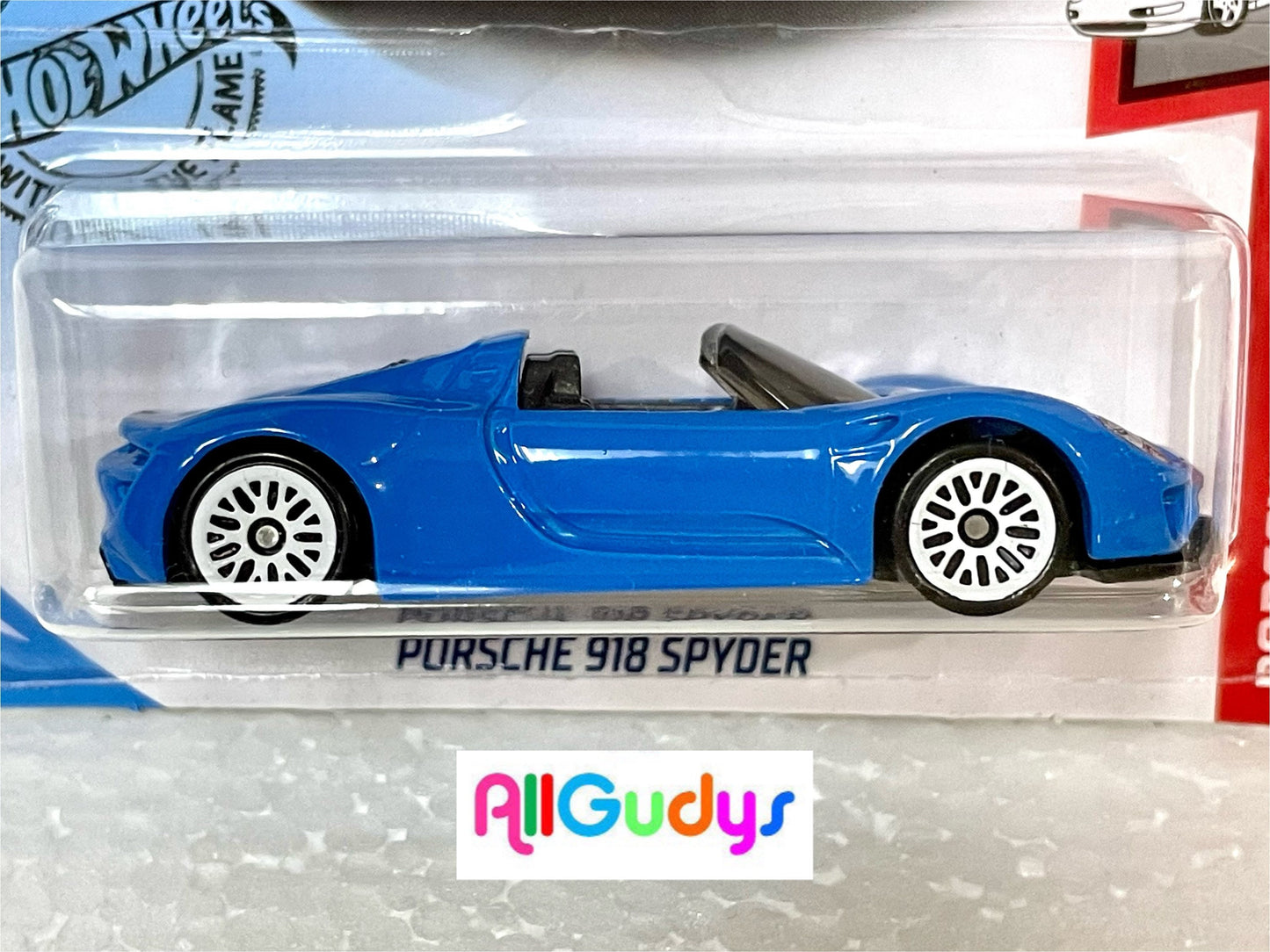 Hot Wheels Porsche 918 Spyder Blue