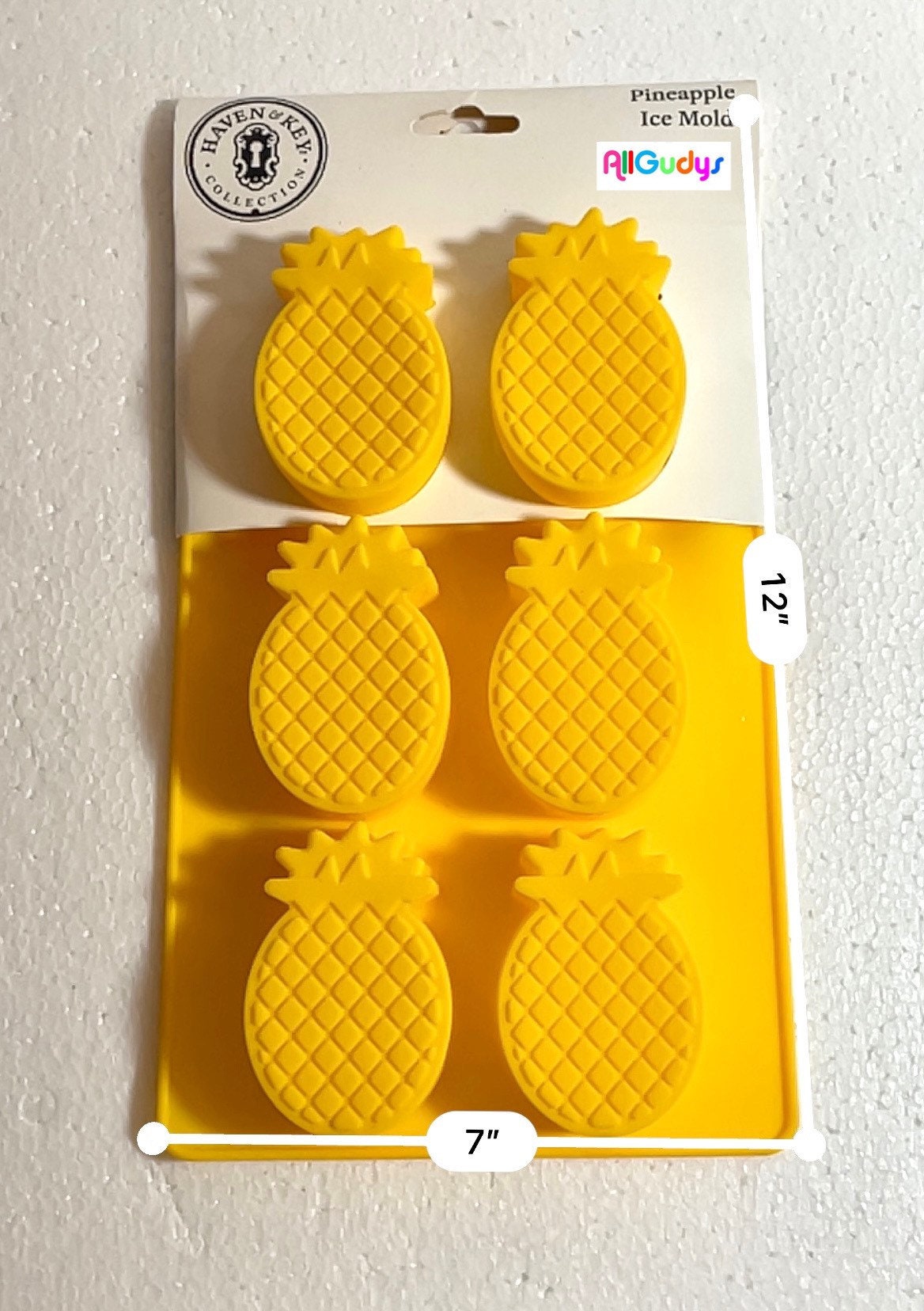 Pineapple Silicone Treat/Soap Mold - 6 cavities - Fruit pineapple soap mold silicone molds plaster mold Ice mold silicone  chocolate mold