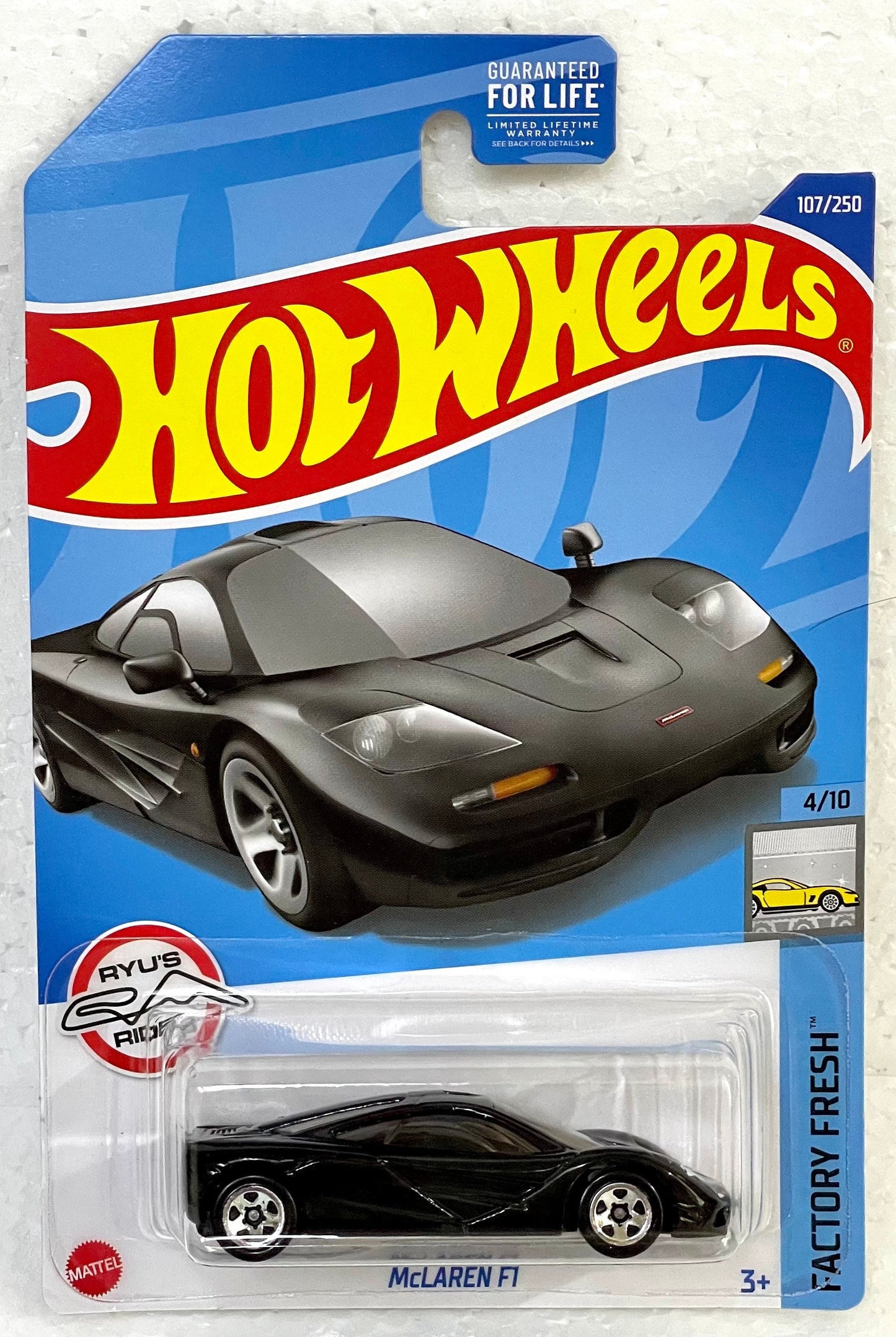 Hot Wheels McLaren F1 Factory Fresh 4/10