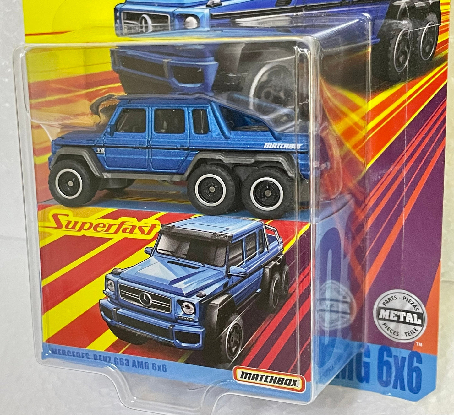 Matchbox Superfast Mercedes Benz G63 AMG 6x6 Premium