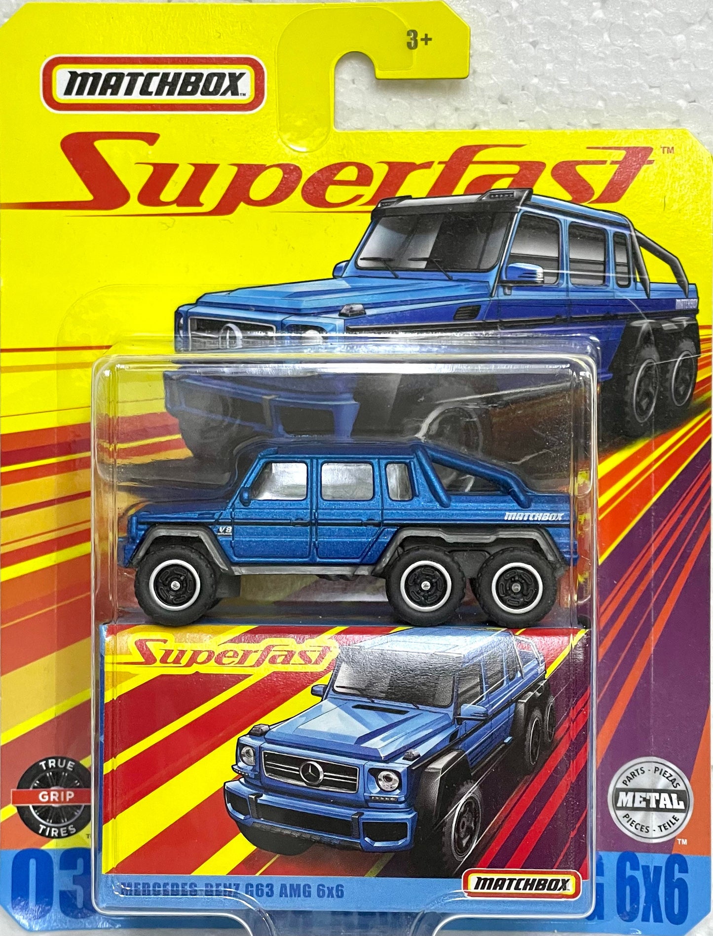 Matchbox Superfast Mercedes Benz G63 AMG 6x6 Premium