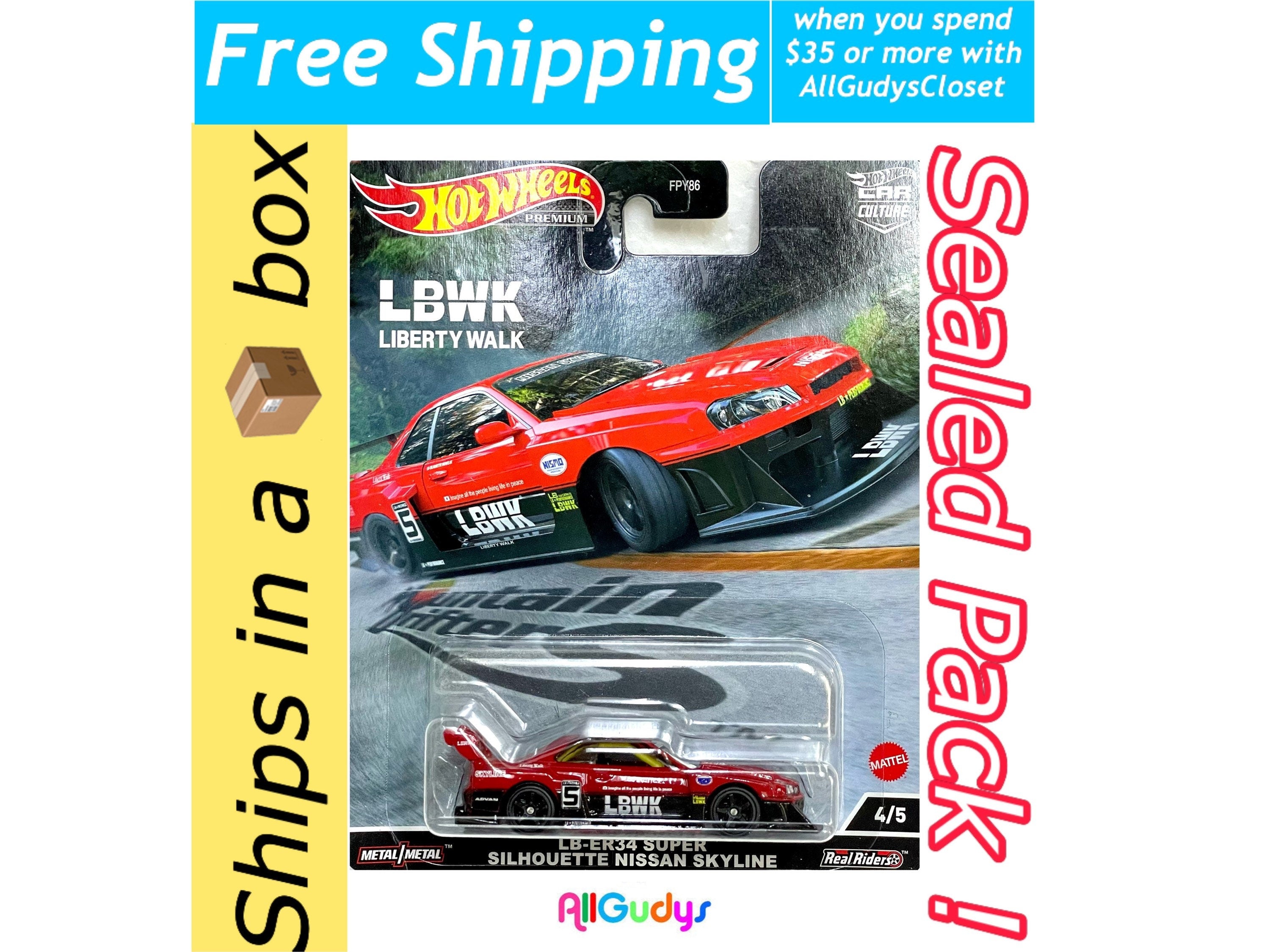 Hot Wheels Premium Nissan Skyline Liberty Walk Super Silhouette LB